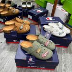 Dép Champion Clogs Đủ Màu Chuẩn Auth 99% – Thiết Kế Mule Thời Trang, Êm Chân, Tặng Kèm Charm