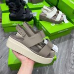 [Ảnh Thật] Giày Nữ Crocs Brooklyn Upper Low Wedge – Đủ Màu, Bản VIP Chuẩn Auth 99% 16