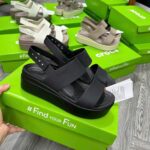 [Ảnh Thật] Giày Nữ Crocs Brooklyn Upper Low Wedge – Đủ Màu, Bản VIP Chuẩn Auth 99% 16