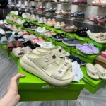 Dép Crocs Crush Sandal Hai Quai Đế Cao 6CM Sữa – Bản VIP Chuẩn Auth  9