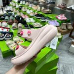 Dép Crocs Crush Sandal Hai Quai Đế Cao 6CM Sữa – Bản VIP Chuẩn Auth  20