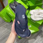 Dép Xỏ Ngón Unisex Crocs Bayaband – xanh – Bản VIP Chuẩn Auth