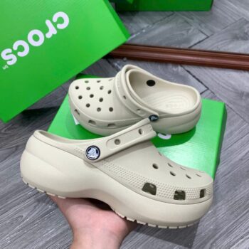 Bộ sưu tập Crocs Classic Clog đế cao 5cm, đủ màu, hàng chuẩn Auth 99%, phù hợp nam nữ.