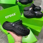 Crocs Baya Platform Clogs Đen – Giày Nữ -Bản VIP Chuẩn Auth 99% [Ảnh Thật] 5